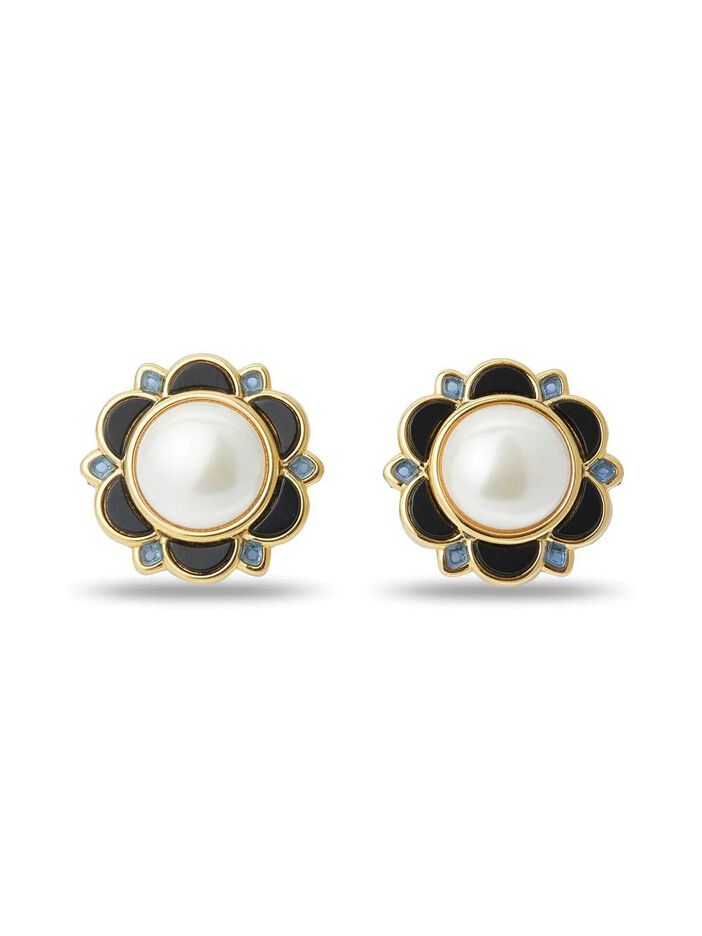 Eva Button Earrings image number null