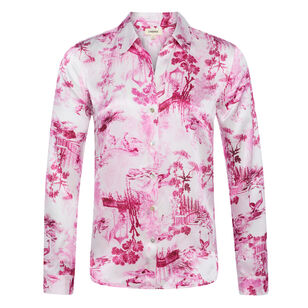 Tyler Long Sleeve Silk Blouse
