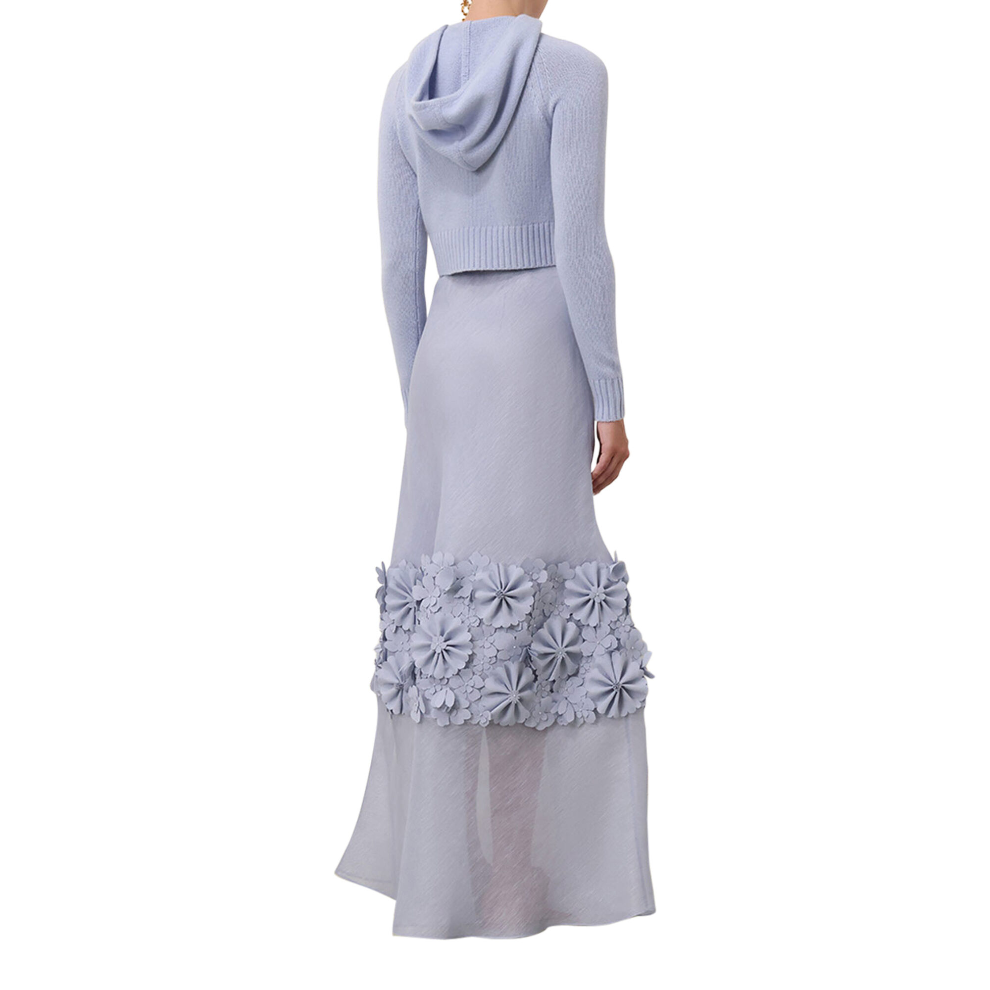 Natura Applique Flower Skirt