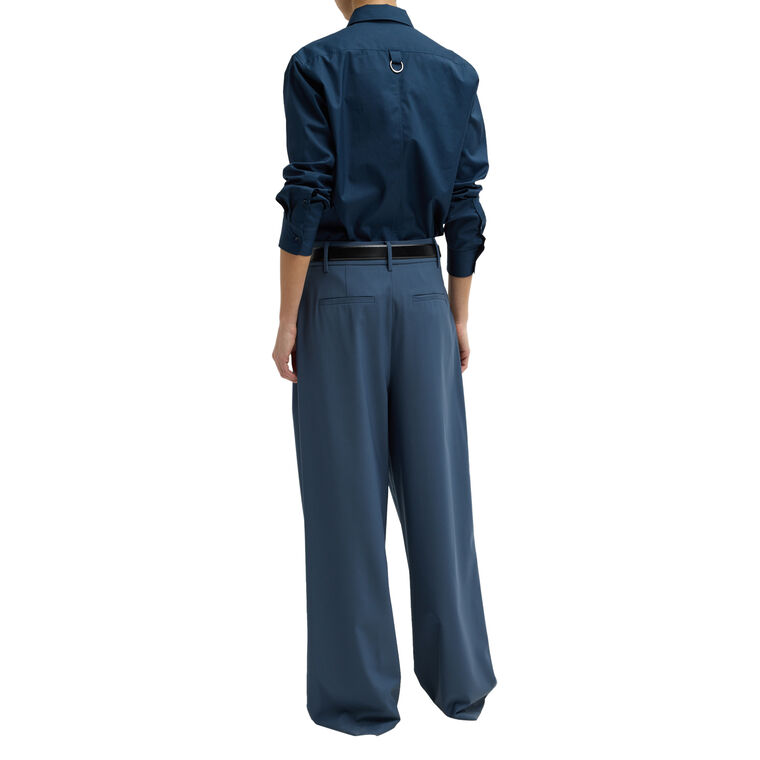 Tropical Wool Stella Wide-Leg Pant image number null