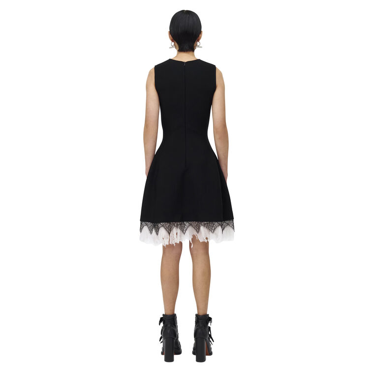 Cobweb Lace Knitted Dress image number null