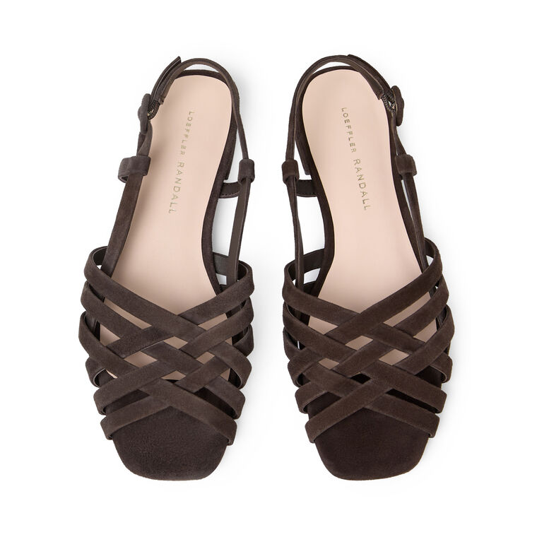 Lattice Sling Flat Sandal image number null