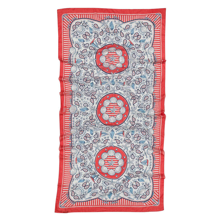 Bretagne Large Cotton Pareo image number null