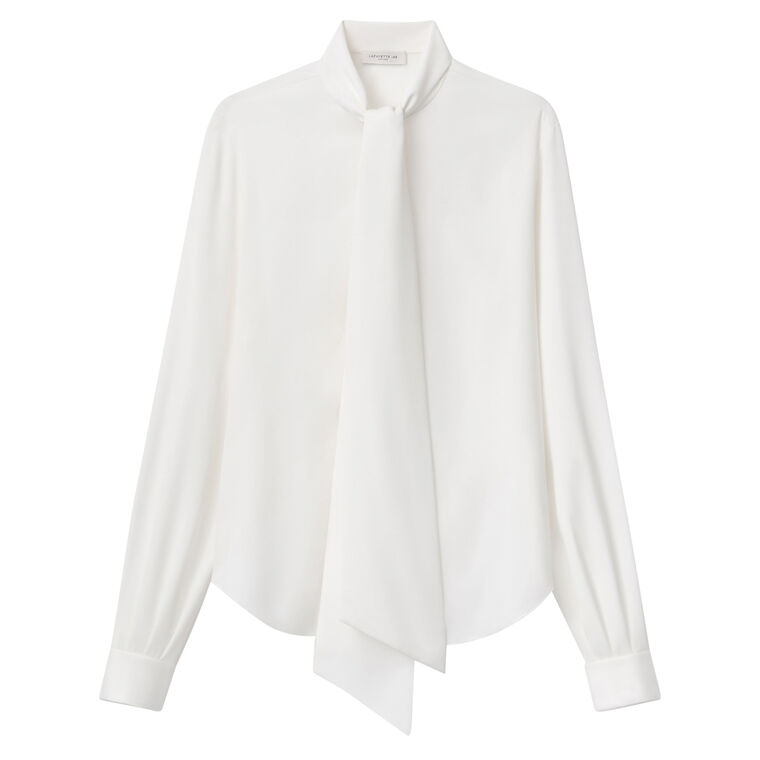 Blouse with Tie Neck image number null