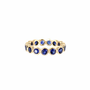 Bezel Eternity Band