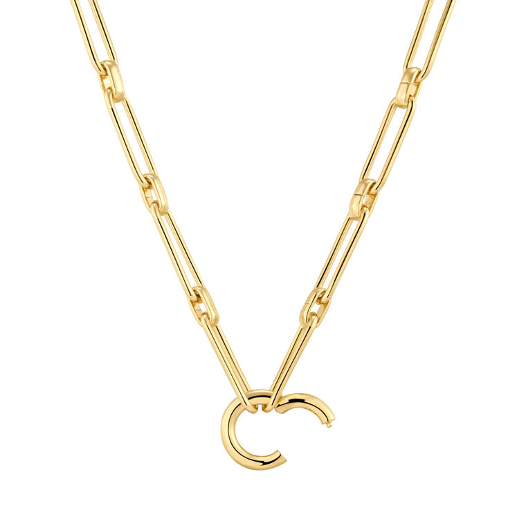 Callie Paperclip Chain Necklace image number null