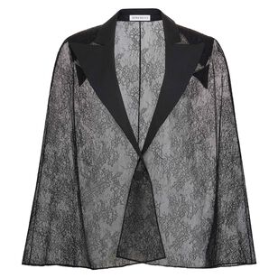Lace Blazer-Inspired Cape
