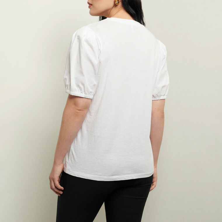 Eva Puff Sleeve T-Shirt image number null