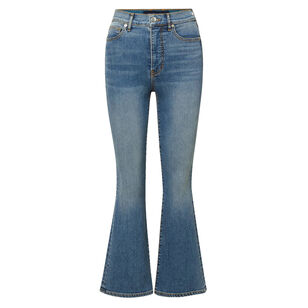 Carson High-Rise Ankle Flare Jean