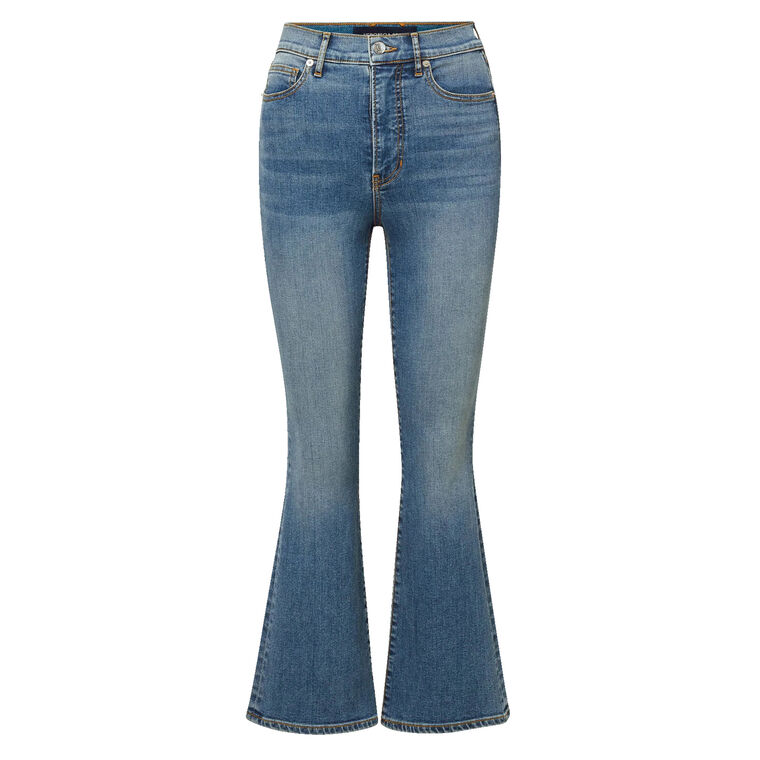 Carson High-Rise Ankle Flare Jean image number null