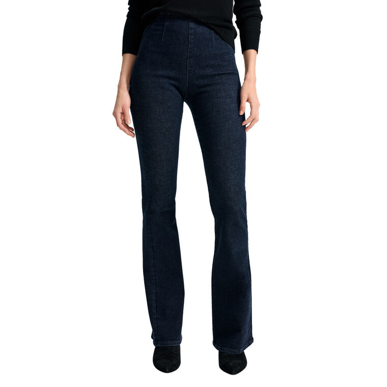 Beverly Off-Duty Skinny-Flare Jean image number null