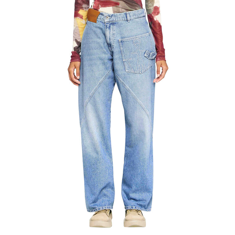 Twisted Workwear Jeans image number null