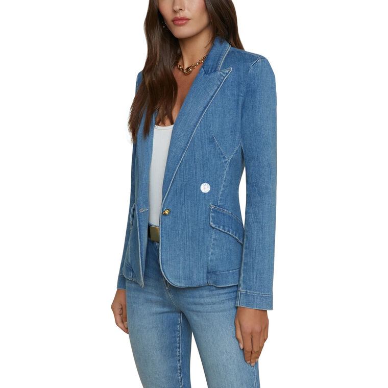 Baldwin Denim Blazer image number null