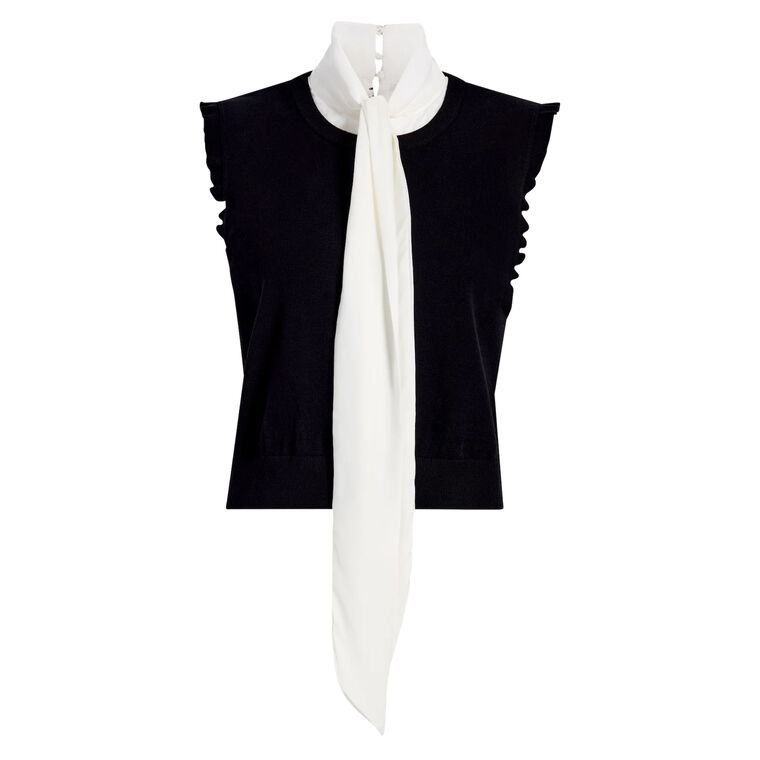 Chiara Sleeveless Tie-Front Top image number null