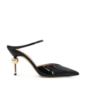 Emma Patent Mule Heel