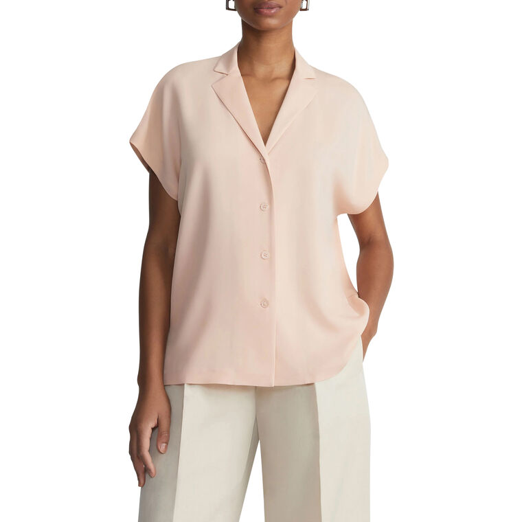 Notch Collar Dolman Blouse image number null