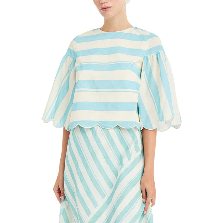 Marianna Scallop Top image number null