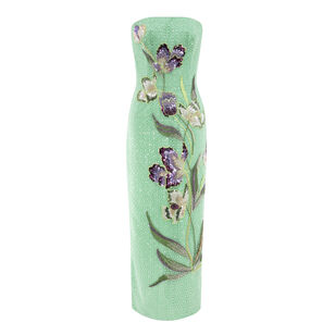 Sofia Strapless Sequin Beaded Maxi Dress