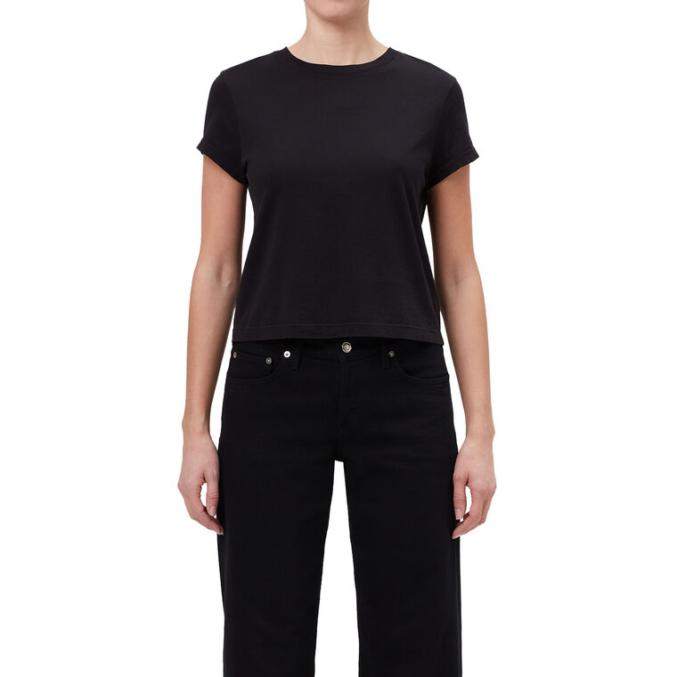 Adine Short Sleeve Shrunken Tee image number null