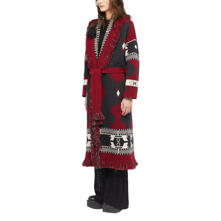Icon Jacquard Coat Cardigan image number null