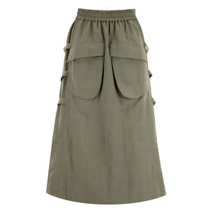 Pull On Midi Skirt