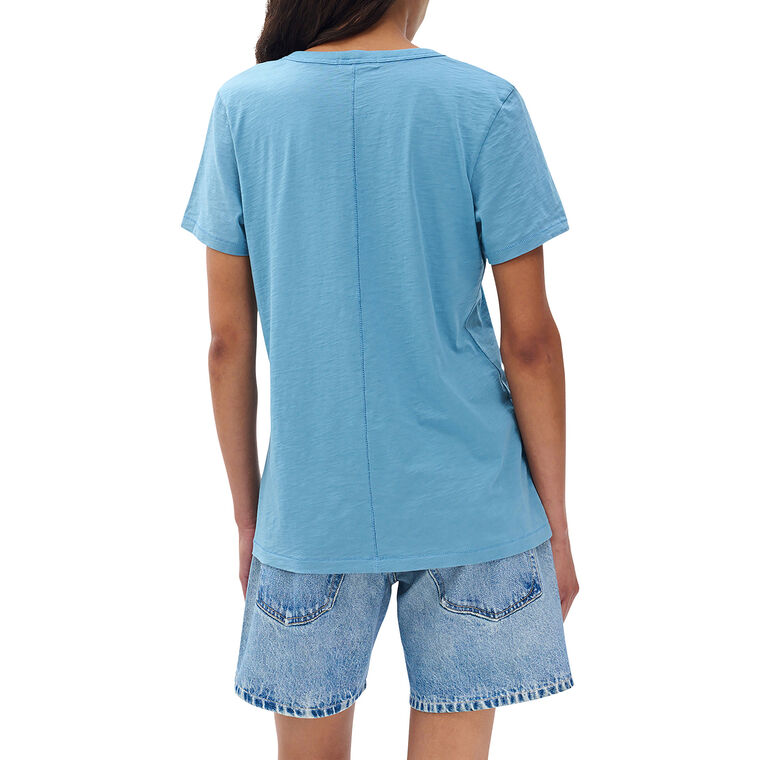 The Slub Vee Short Sleeve T-Shirt image number null