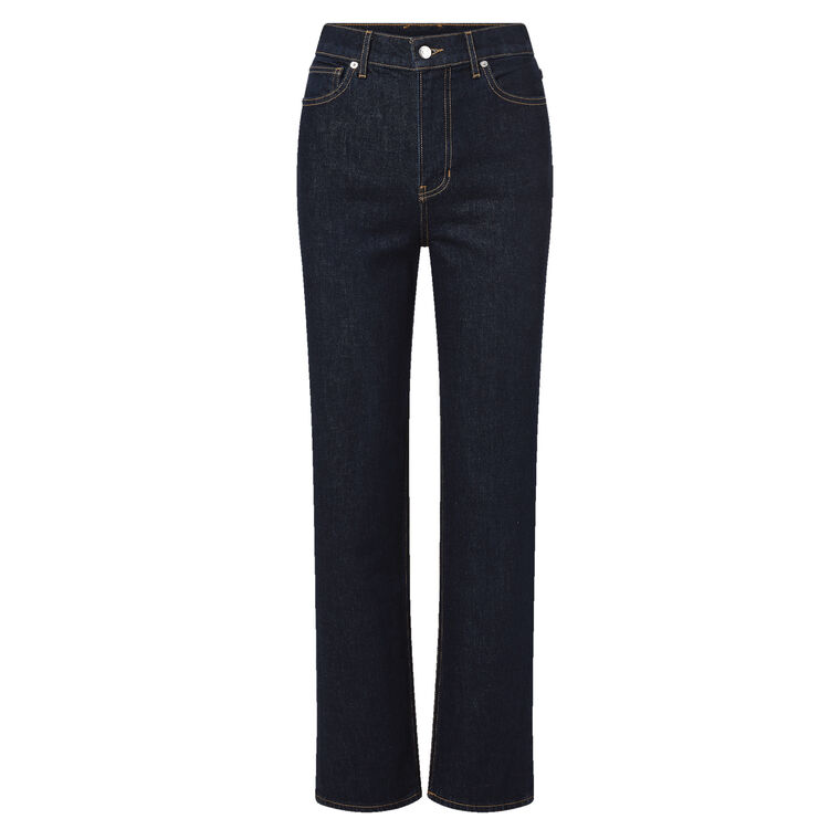 Leah Mid-Rise Straight-Leg Jean image number null