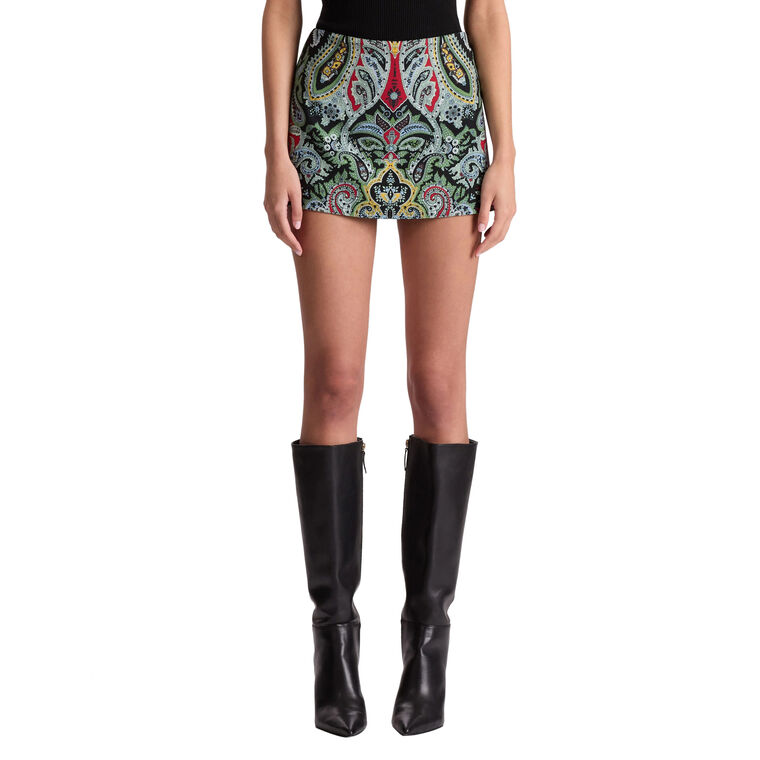 Mace High Rise Mini Skort image number null