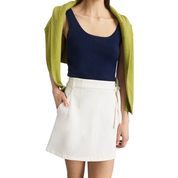 Annika Belted Mini Skirt image number null