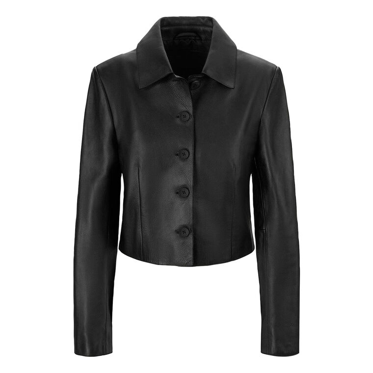 Leather Marino Jacket image number null