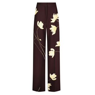 Floral Printed Crepe Molly Pant