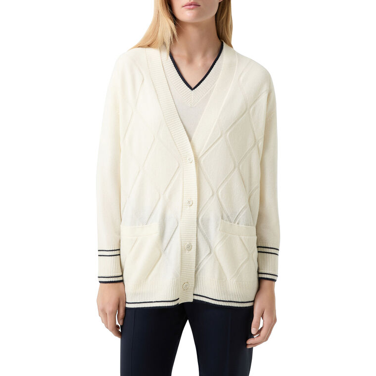 Cherry Buttondown Cardigan image number null