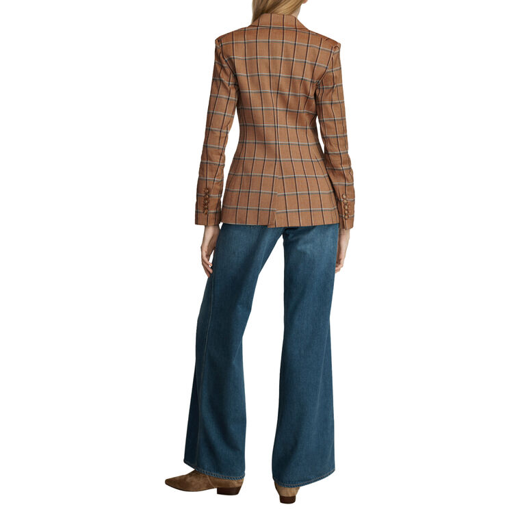 Rickie Plaid Dickey Jacket image number null
