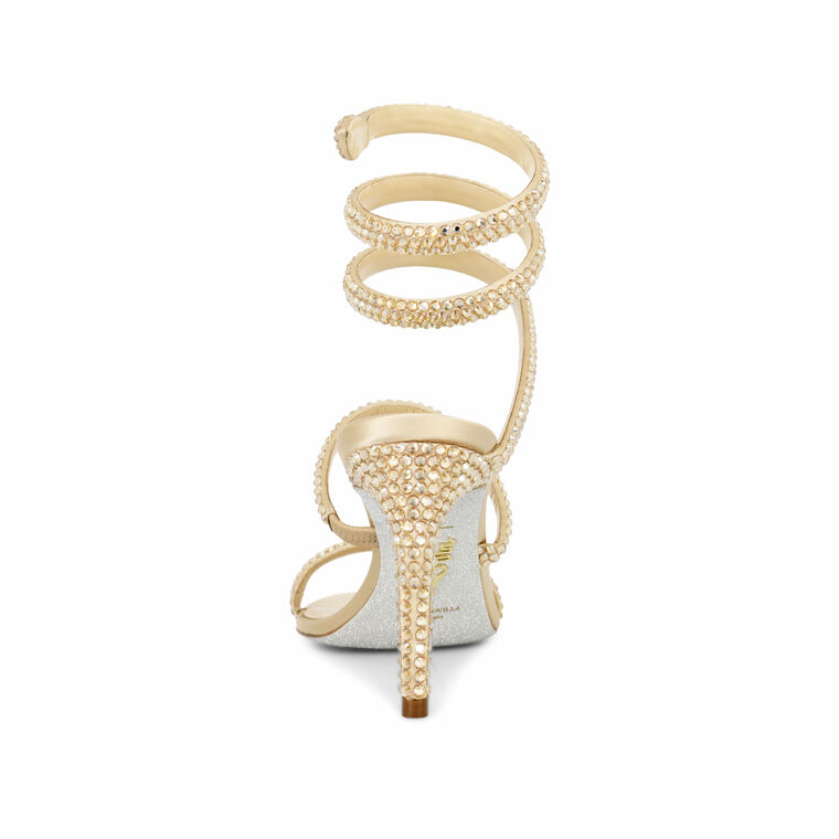 Cleo 80mm Honey Sandal With Crystals image number null