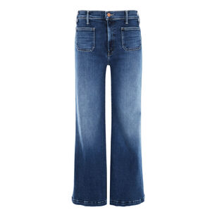 The Hustler Roller Patch Wide-Leg Jeans