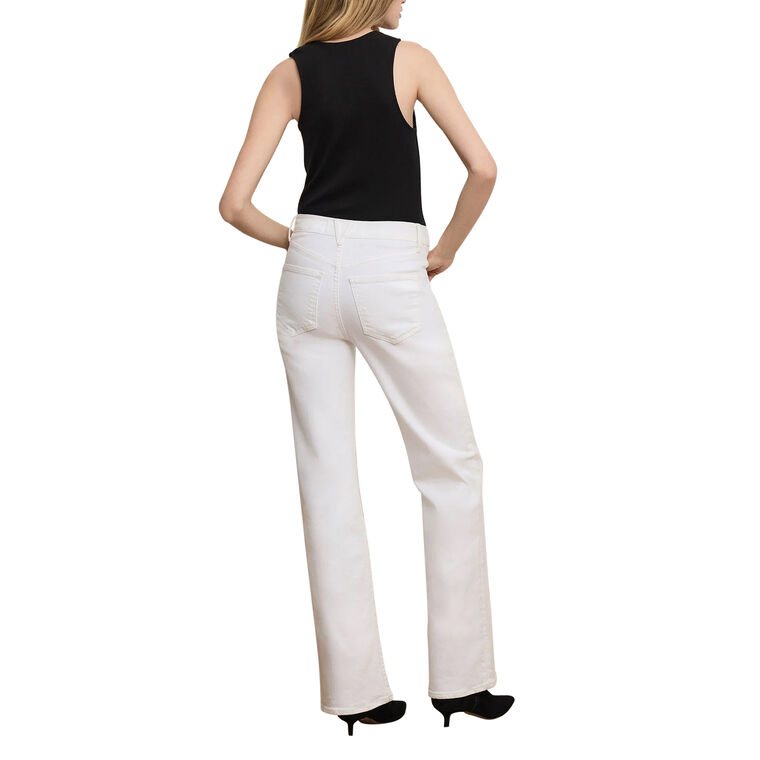 Crosbie Slim Wide-Leg Patch Pocket Jean image number null