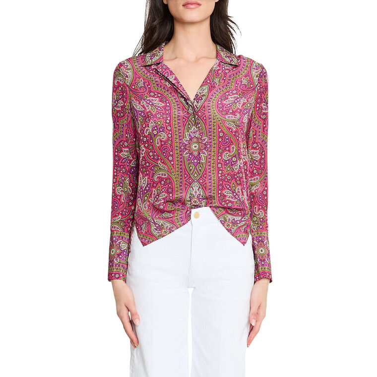 Sawyer Paisley Print Woven Shirt image number null