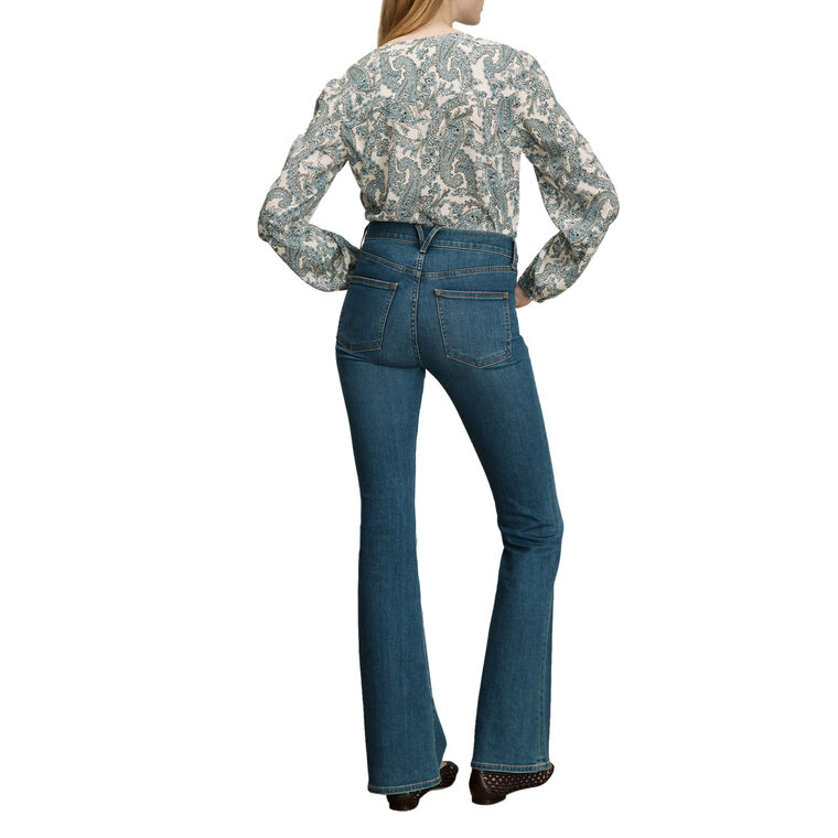 Farah Long Sleeve V-Neck Blouse image number null