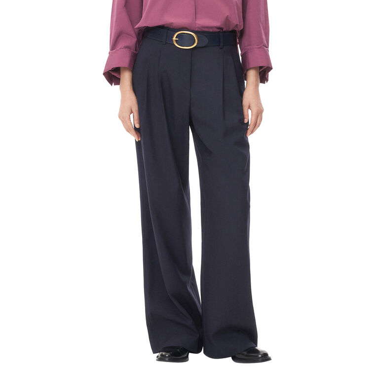 Sulli High Rise Wide-Leg Pant image number null