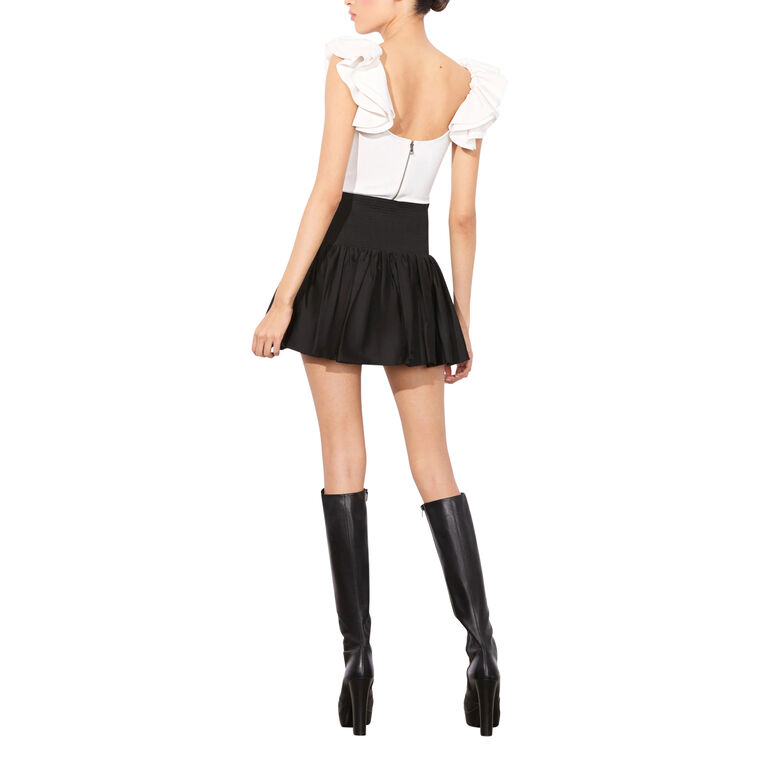 Tawny Ruffle Sleeve Bodysuit image number null