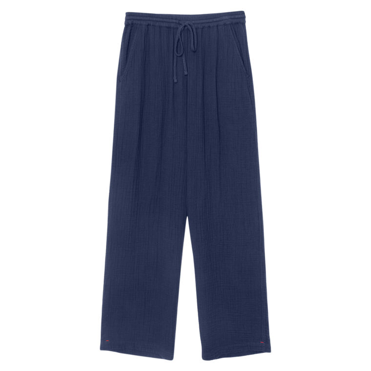 Devon Pull-On Straight-Leg Pant image number null