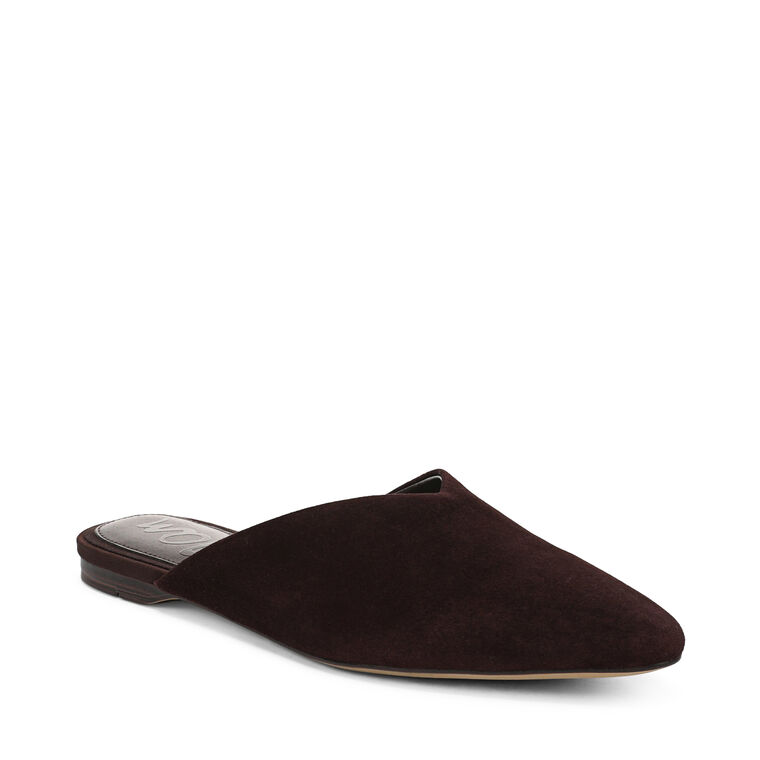 Khai Suede Flat Mule image number null
