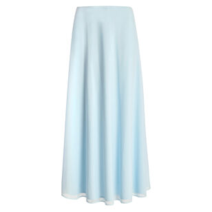 Floor-Length Mesh Circle Skirt