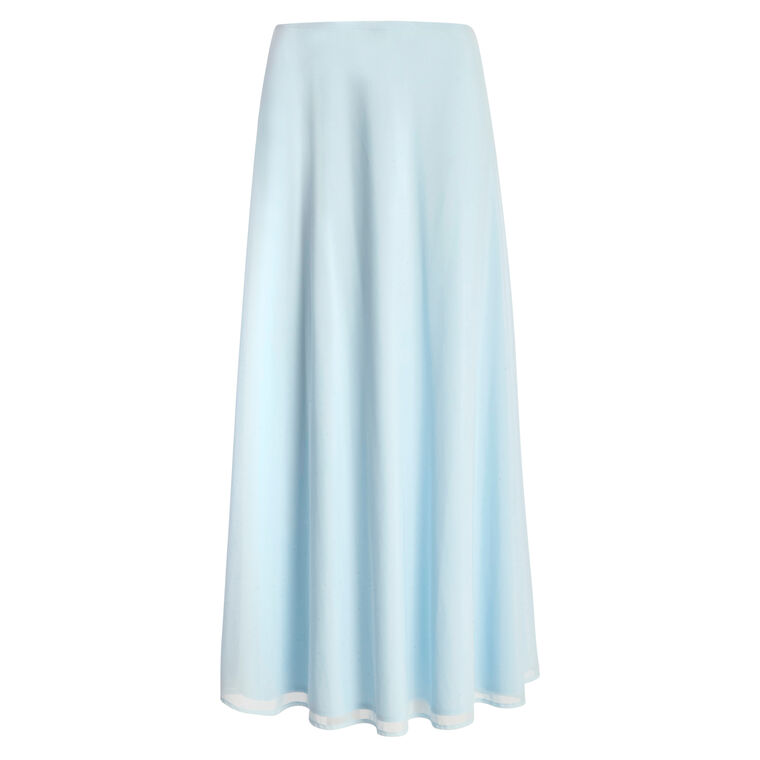 Floor-Length Mesh Circle Skirt image number null