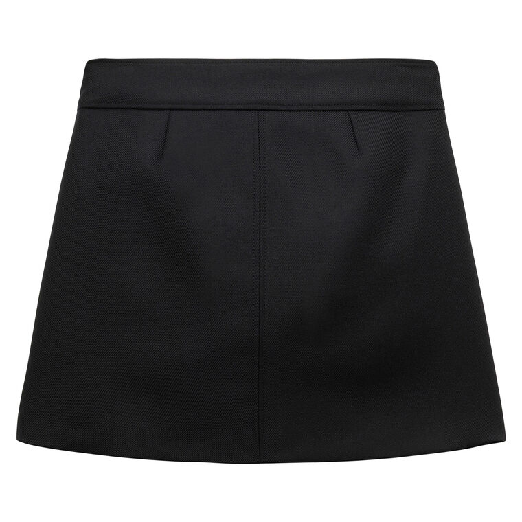Striking Coolness Wool Mini Skirt image number null