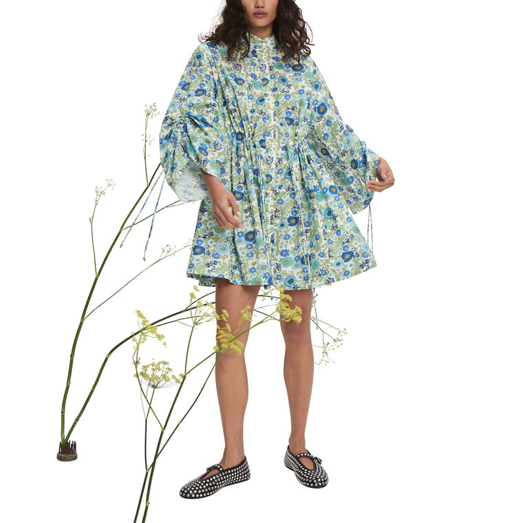 Pam Long Sleeve Mini Dress image number null