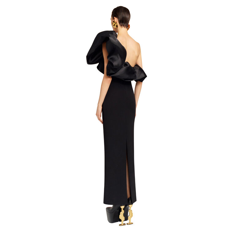 Cassia Ruffle Detail Maxi Dress image number null