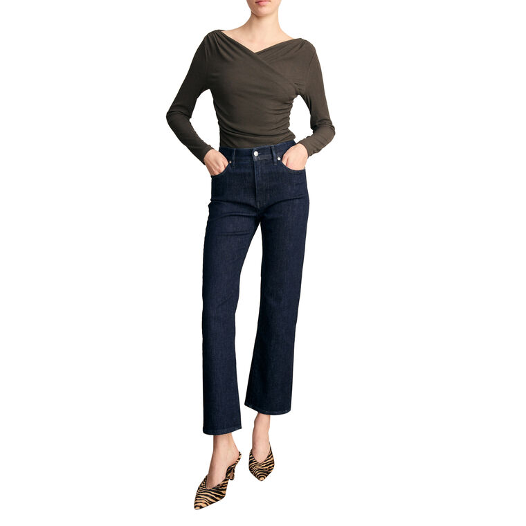 Milla Slim Straight Jeans image number null