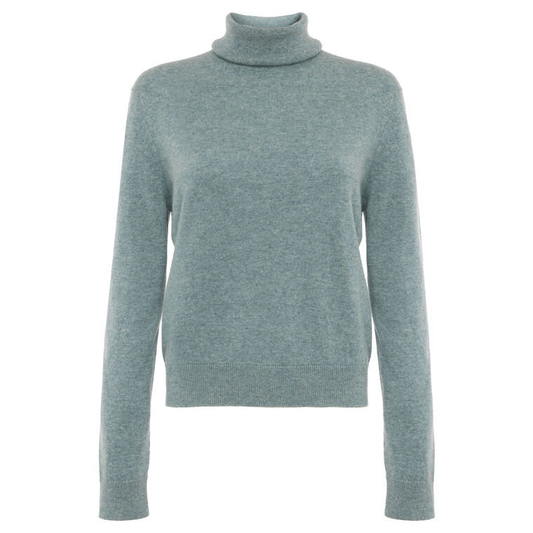 Classic Cashmere Turtleneck Sweater image number null