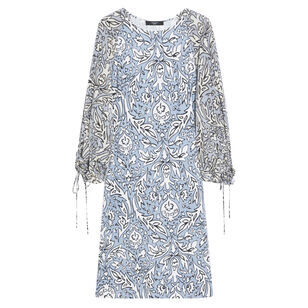 Orata Flowing Jersey And Silk Dress